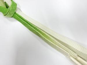 未使用品　正絹　手組帯締め